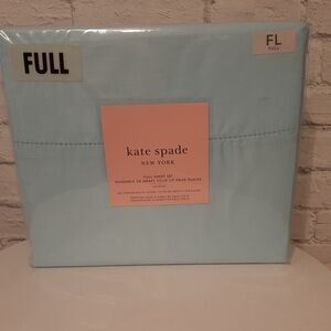 Kate Spade Sateen 300 thread count 4 piece sheet set FULL size